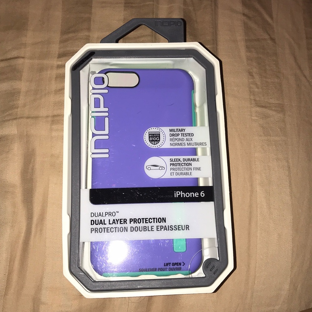 Periwinkle &turquoise incipio iPhone 6
